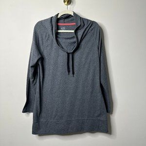 C9 by Champion Grey Cowl Neck Sweatshirt Women's Large